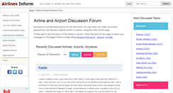 Desktop Screenshot of forum.airlines-inform.com