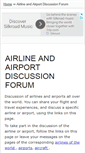 Mobile Screenshot of forum.airlines-inform.com
